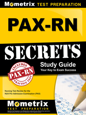 cover image of PAX-RN Secrets Study Guide